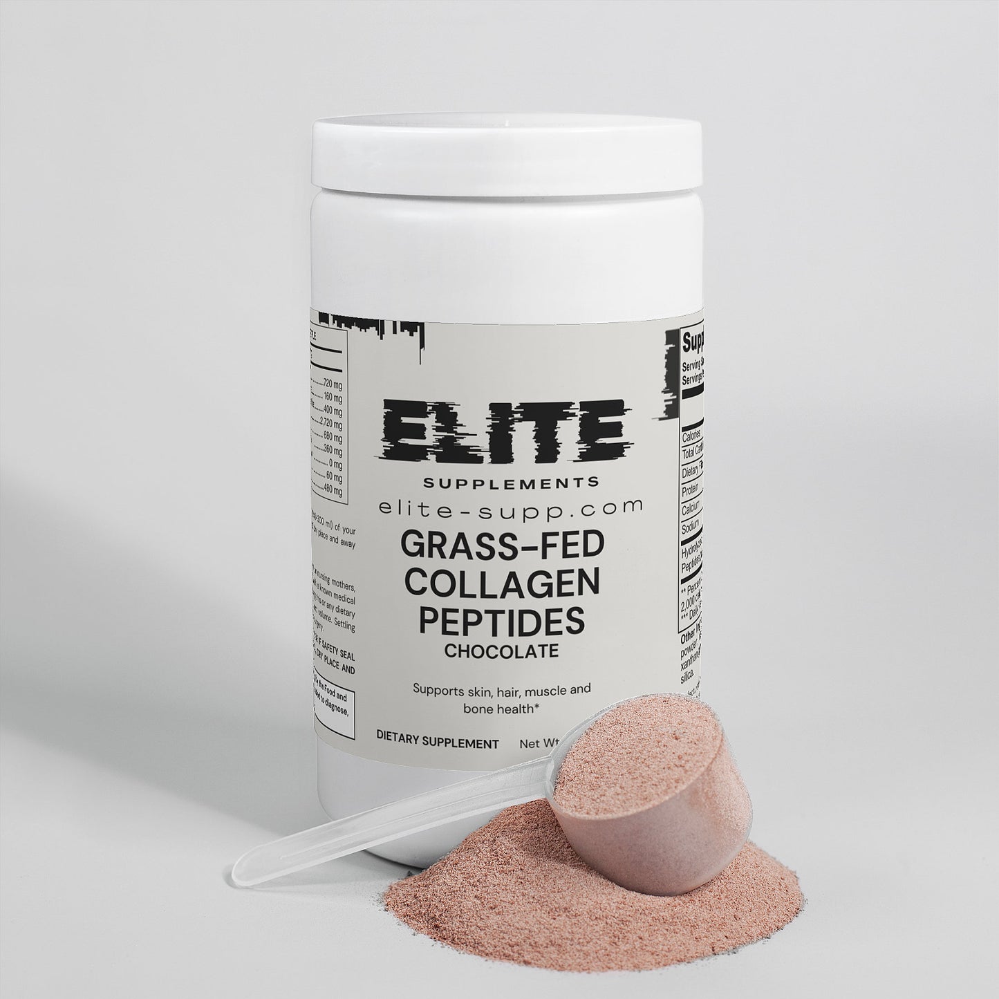 Grass-Fed Collagen Peptides Powder (Chocolate)