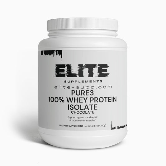 Pure3 100% Whey Protein Isolate (Chocolate)