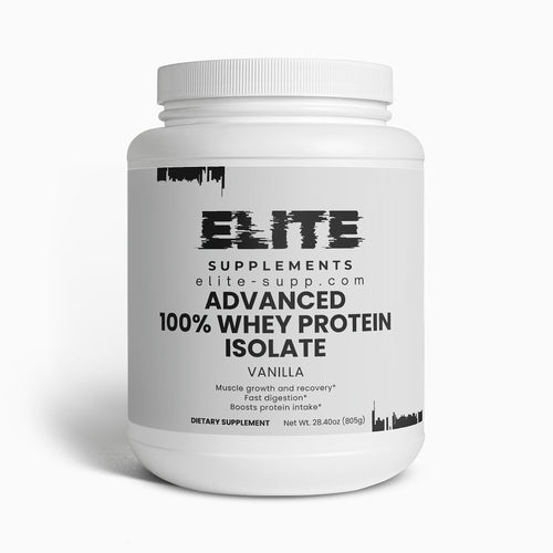 Advanced 100% Whey Protein Isolate (Vanilla)