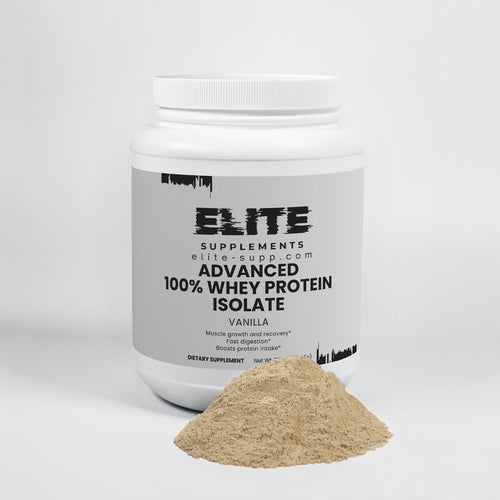 Advanced 100% Whey Protein Isolate (Vanilla)