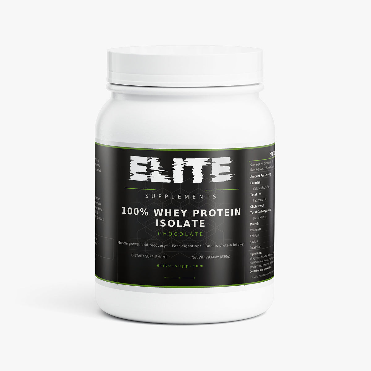 Advanced 100% Whey Protein Isolate (Chocolate)